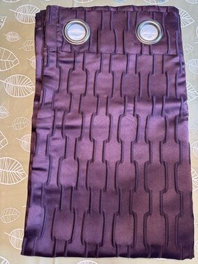 JCP Luna Energy Saving Blackout Grommet Curtains (4 panels), Bordeaux 50x84